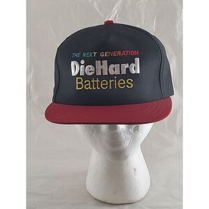 Vintage Die Hard Snapback Hat The Next Generation Batteries OS‎ Sportswear